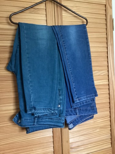 Blue denim jeans - x,