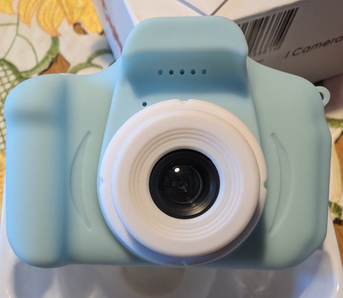 Kid digital camera blue - digital,