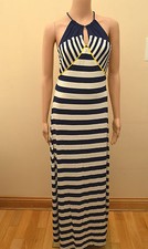 New Next Navy Blue White &
