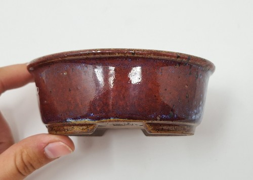 Bonsai pot ceramic high - pot,