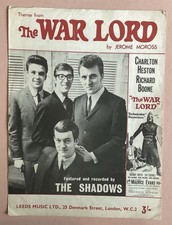 THE SHADOWS ORIGINAL SHEET