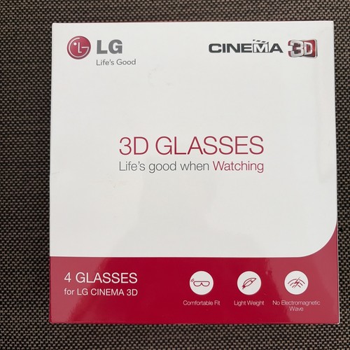 Cinema glasses 4 - 4, pack