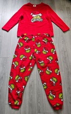 Red Grinch Christmas Pyjamas