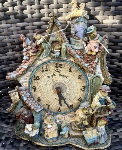 Boyds bears collector clock - boyds,