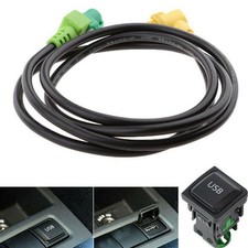 Plastic+Metal USB Car Switch w/ Cable For RCD510 RCD310 VW For Golf/GTI/R MK5/6