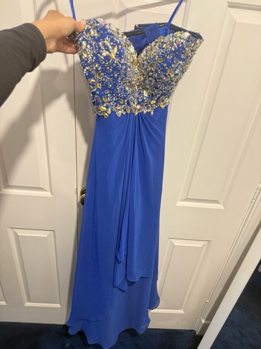 Mori lee royal blue - lee, prom