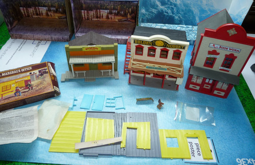 Western town play set - play,