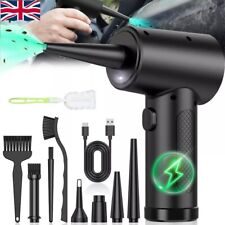 100000RPM Cordless Air Duster Compressed Air Blower Computer Cleaning Cleaner UK