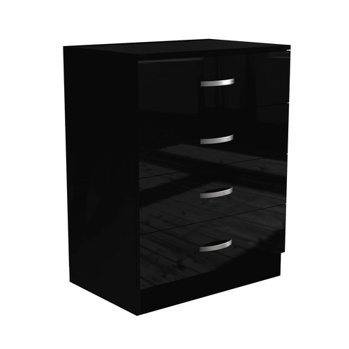 High gloss chest drawers - chest,