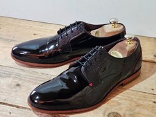 TED BAKER MENS BLACK PATENT