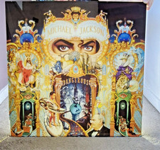 Large MICHAEL JACKSON Tempered Glass Wall Art  1991 'Dangerous' 50 x 50 cm