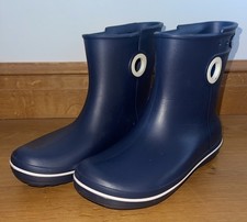 Crocs Navy Rubber Blue Ankle