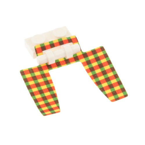 Lego fabric curtain checked - fabric,