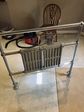 Victorian Vintage Chrome Towel Rail Radiator