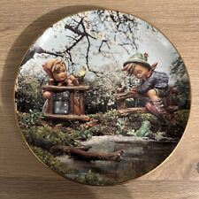 Hummell Calendar Plate April “Signs Of Spring” Danbury Mint #0754