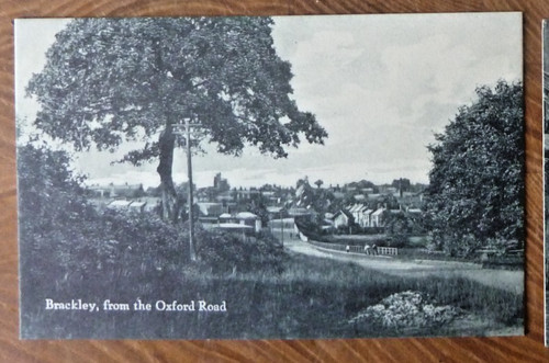 Postcard brackley from the - from,