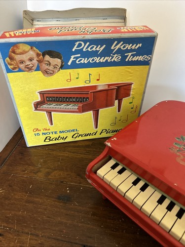 Baby grand piano toy - in, box