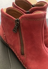 Joseph Seibel Naly 24 Red Pixie/Ankle Boots size 3