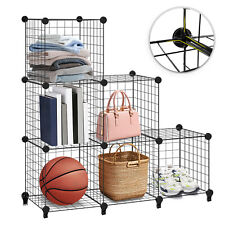 6 Cube Storage Shelf Wire