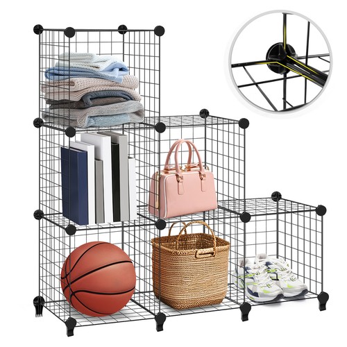 Cube storage shelf wire - storage,