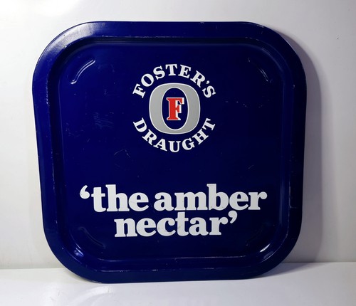Vintage fosters the amber - fosters,
