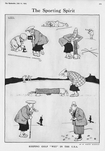 Heath robinson keeping golf - w.,