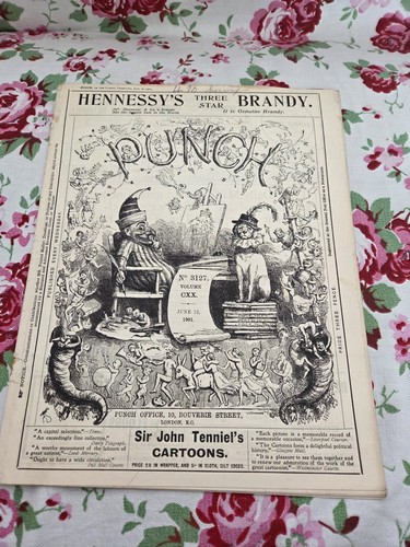 Antique punch magazine - antique,