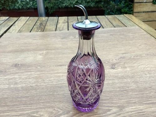 Antique cut glass - cut,