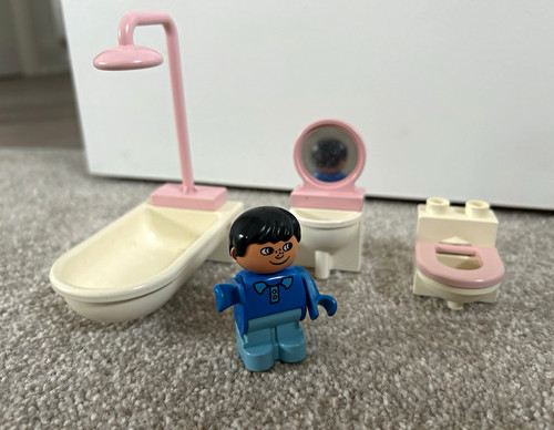 Lego duplo 2775 bathroom - lego, 1991