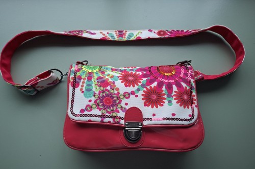 Desigual girls floral shoulder - floral,