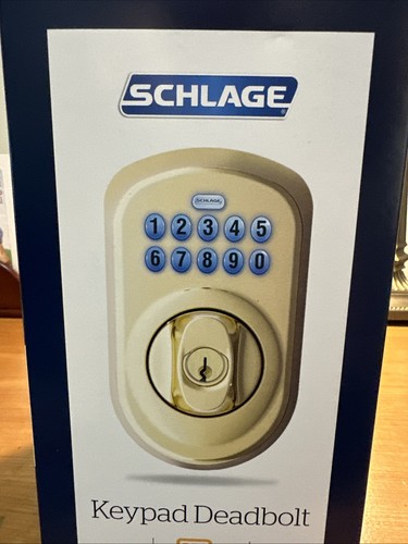 Schlage keypad deadbolt - schlage,