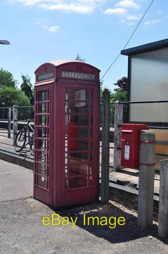 Photo 6x4 red telephone - red,