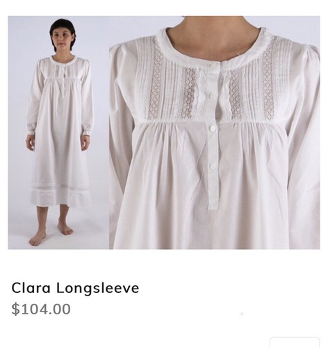Victoria linen nightie 100 - victoria, 100%