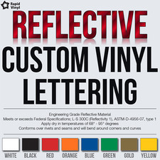 Custom Reflective Vinyl