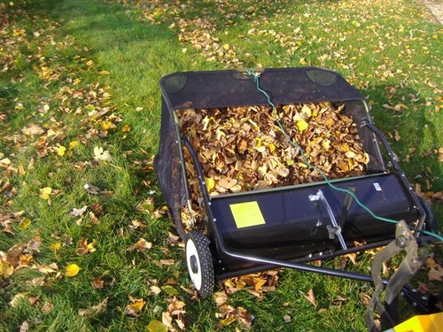 Tow behind leaf - tow,