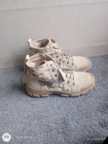 Mens high top lace work - mens, up