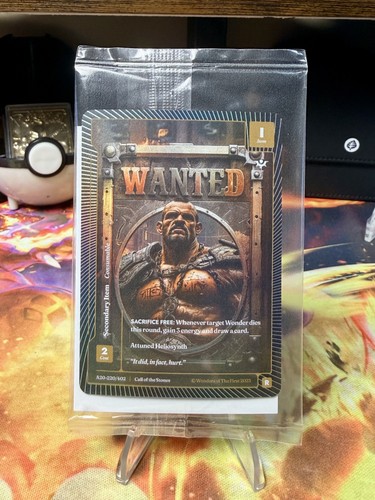 Wanted promo from psa magazine - wanted,