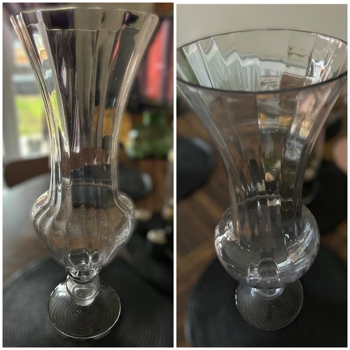 Large tall glass vase centre - large,