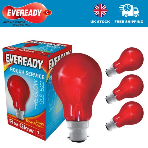 Eveready fireglow 60w gls - 60w, b22