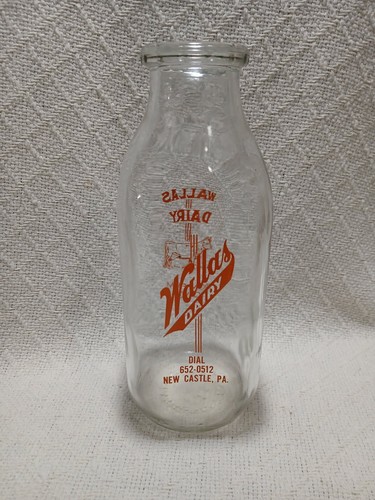 Vintage wallas dairy milk 1qt - wallas,