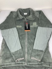 POLARTEC THERMAL PRO LAYER III FLEECE JACKET GREEN FULLZIP MENS XL LONG TALL NEW