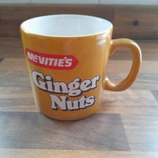 McVities Ginger Nuts Coffee Mug Advertising Collectors Tea Mug 1980s Biscuits