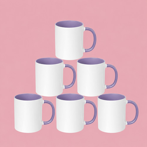 11oz coloured sublimation mugs - coloured,