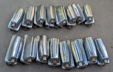 Set of 16 Vintage Pearl Style MIJ "Coffin" Bass Kick Drum Lugs Maxwin?