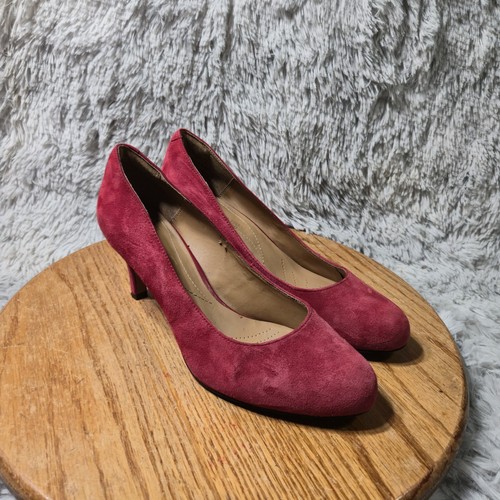 Clarks blush pink suede - clarks,