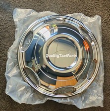 Taxi Fairway Driver/TX1/TX2/TX4 Chrome Hub Caps Wheel Trims Set of 4 - New