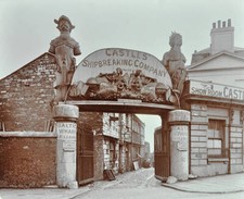 Ships' figureheads over the
