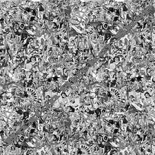 PIN UP GIRLS Sticker Bomb sheet Euro Vinyl Decal wrap car van  Black & white