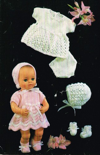 Dolls clothes knitting - ,