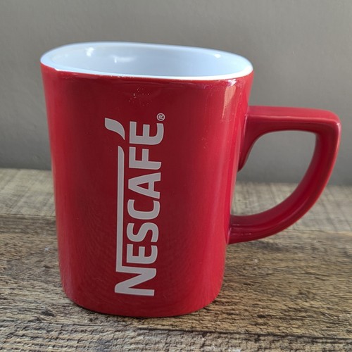 Nescafe red ceramic coffee - ceramic, mug